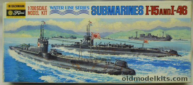 Fujimi 1/700 IJN Submarines I-15 and I-46, 0817 plastic model kit